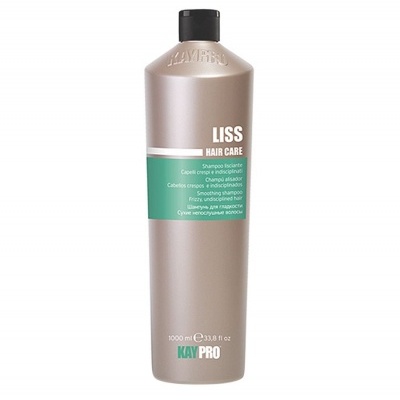 Frasco de champô LISS HAIR CARE da marca KAY PRO