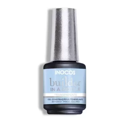 Frasco de verniz para unhas INOCOS Builder in a Bottle transparente