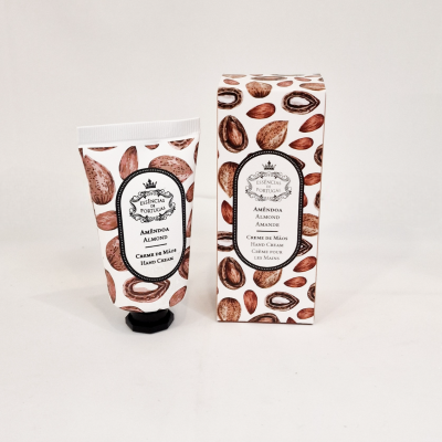 Creme de mãos Esências de Portugal com padrão de amêndoas