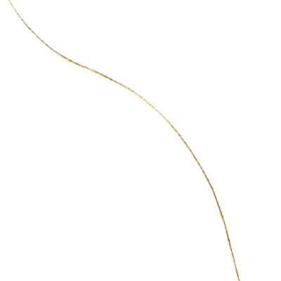 Fio fino dourado sobre fundo branco