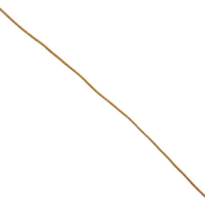 Corda fina castanha com textura de fibras entrelaçadas