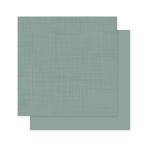 Folhas de papel quadrado verde-azulado, uma com padrão de grelha fina cinza claro e outra lisa