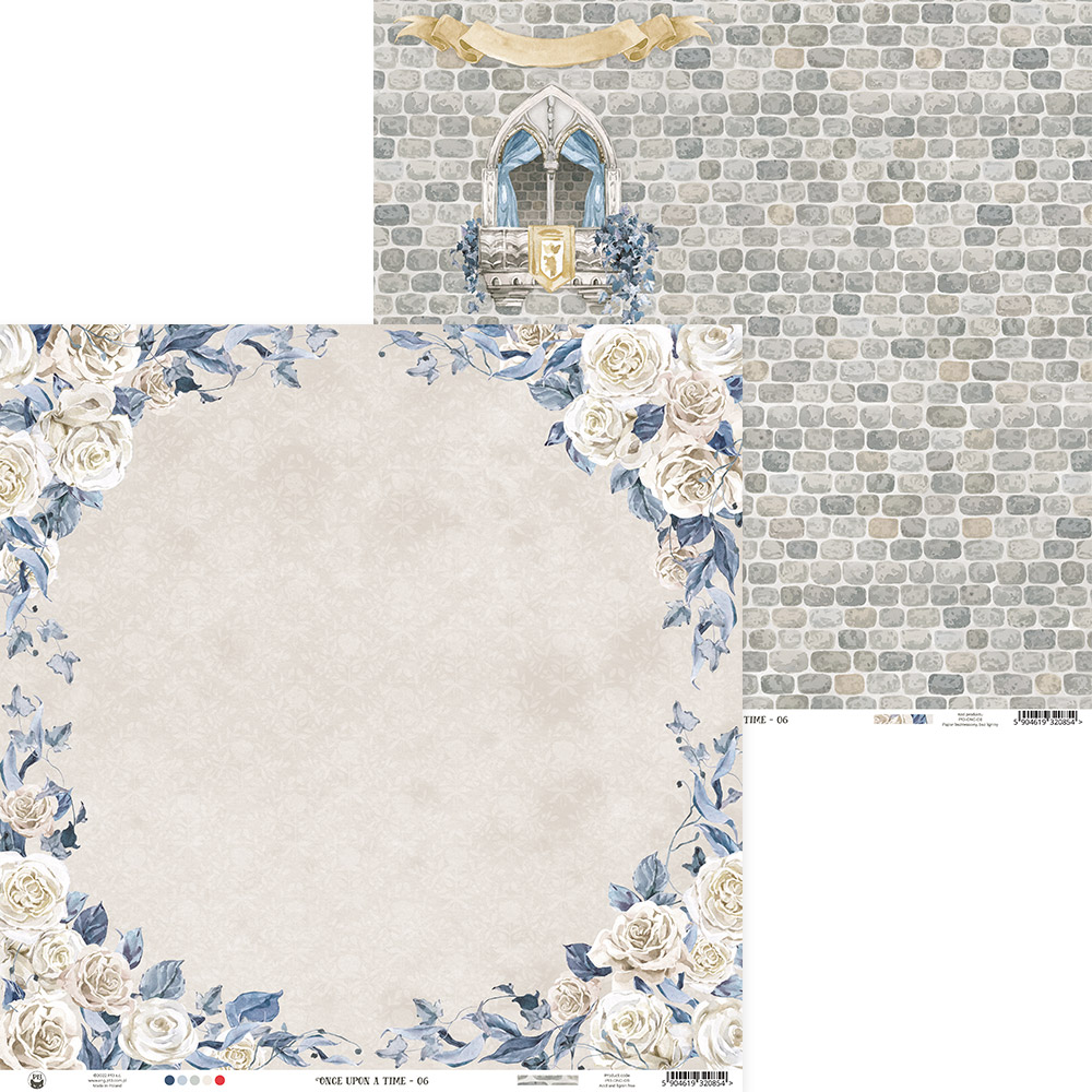 papel de parede com rosas brancas e muro de pedra cinzenta