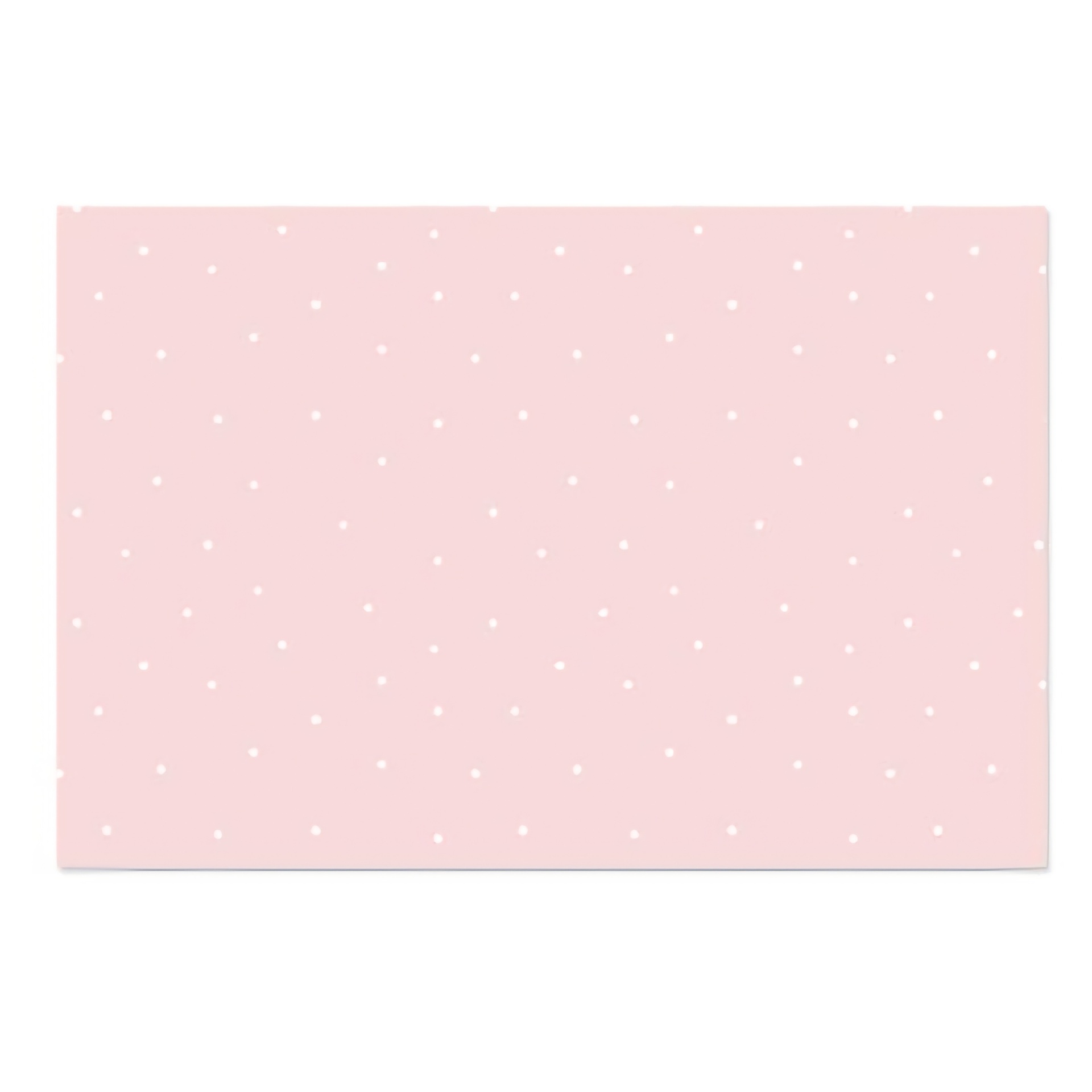 Pano cor-de-rosa com pequenos pontos brancos