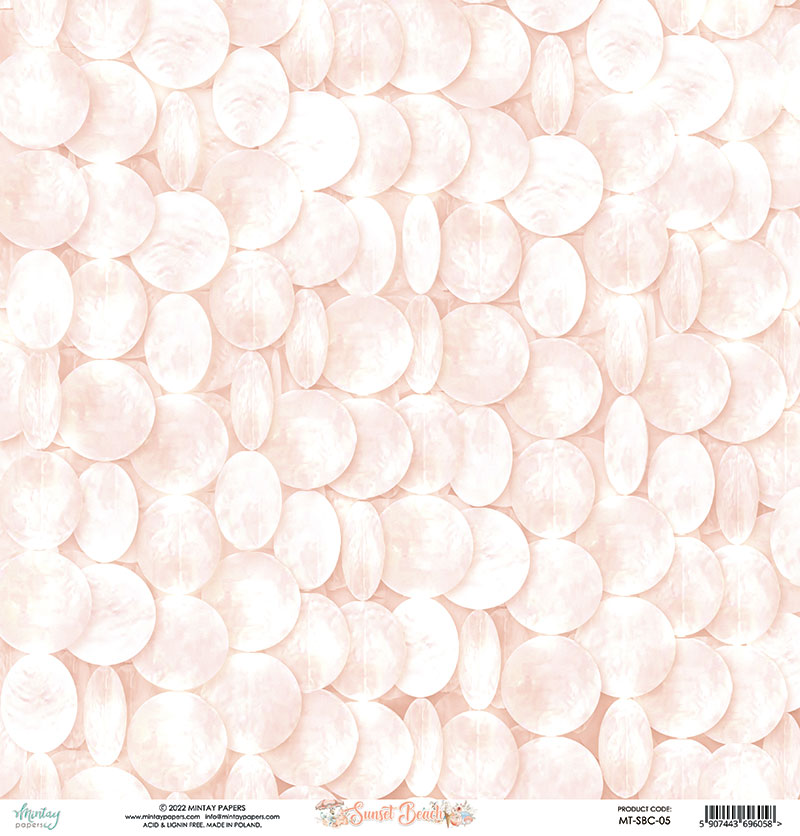 Papel decorativo com padrão de círculos bege e branco texturizado