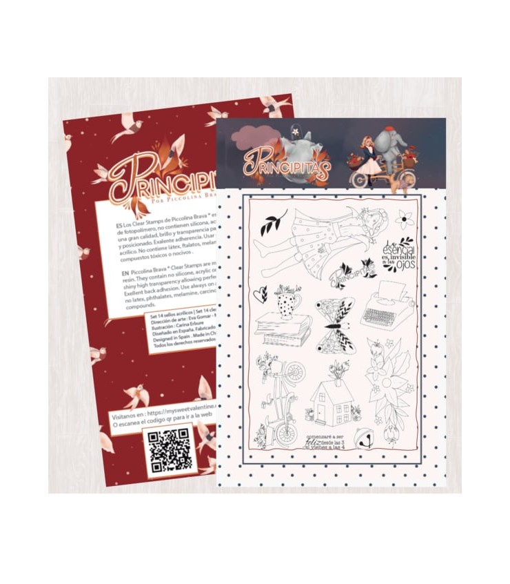 Conjunto de papéis com texto, ilustrações coloridas e desenhos para colorir