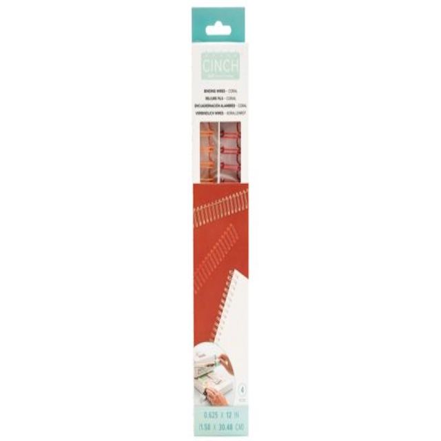 Conjunto de acessórios para encadernação cinzento e laranja com embalagem