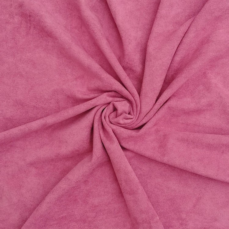 tecido rosa macio com dobras em espiral