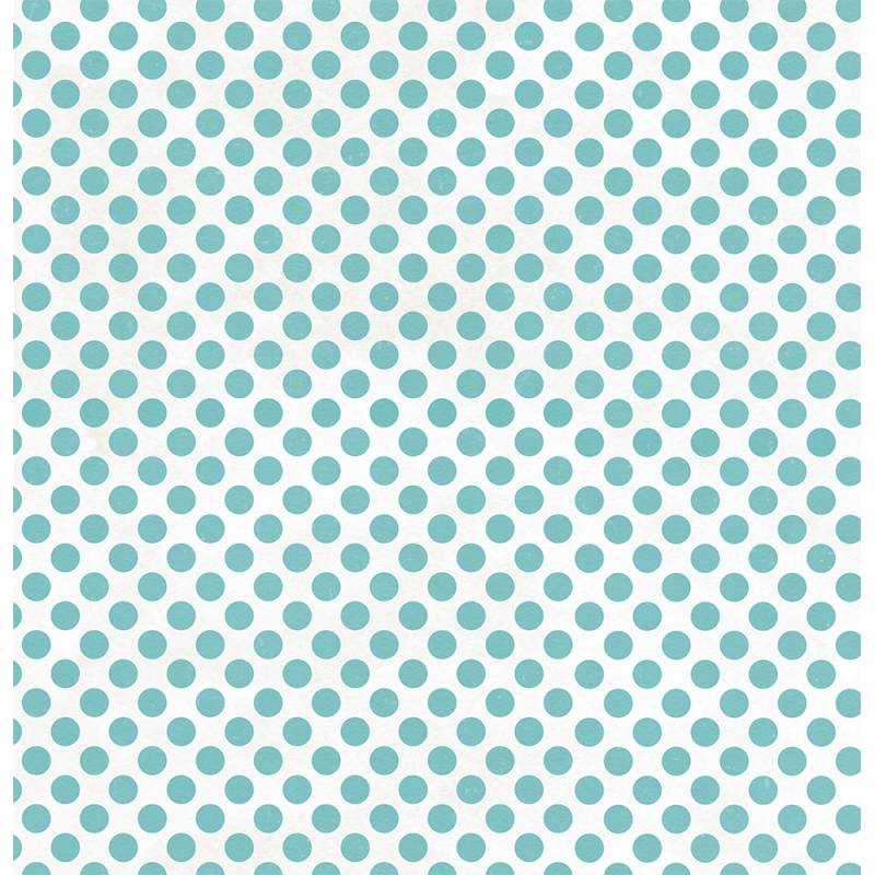 Papel de parede padrão bolinhas azuis em fundo branco