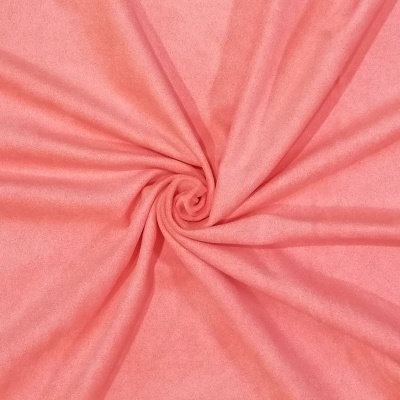 tecido rosa suave enrolado em espiral