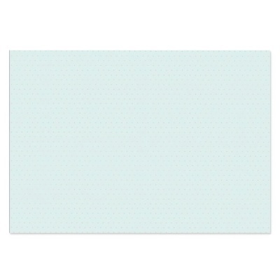 Cartão azul claro com padrão de pontos pequenos
