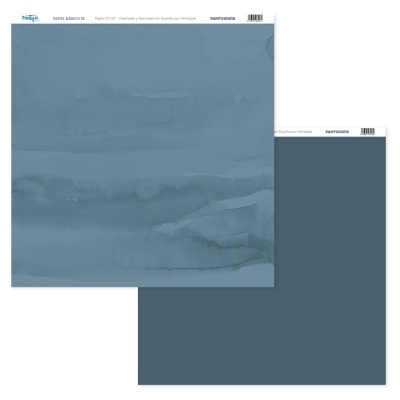 folhas de papel decorativo azul com texturas e padrões diferentes