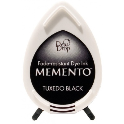 Tinteiro para carimbo Dew Drop Memento Tuxedo Black