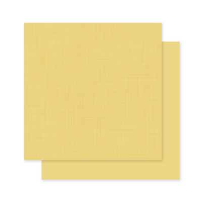 Dois quadrados de papel amarelo sobrepostos, um liso e outro quadriculado