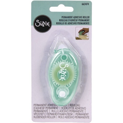 Rolo de adesivo permanente Sizzix verde em embalagem de blister