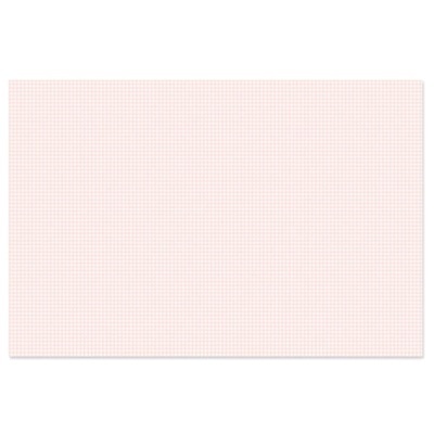 Folha de papel quadriculado com tinta vermelha