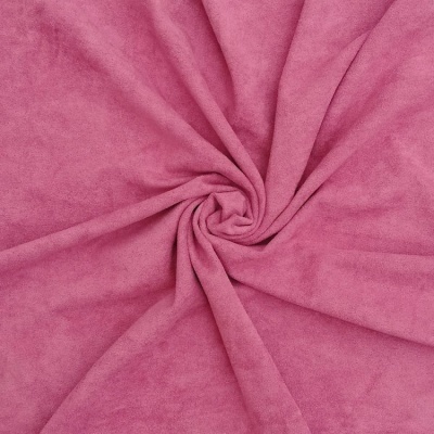 tecido rosa macio com dobras em espiral