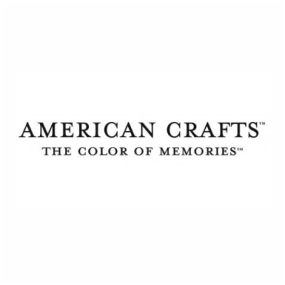 Logótipo American Crafts com o slogan THE COLOR OF MEMORIES em preto