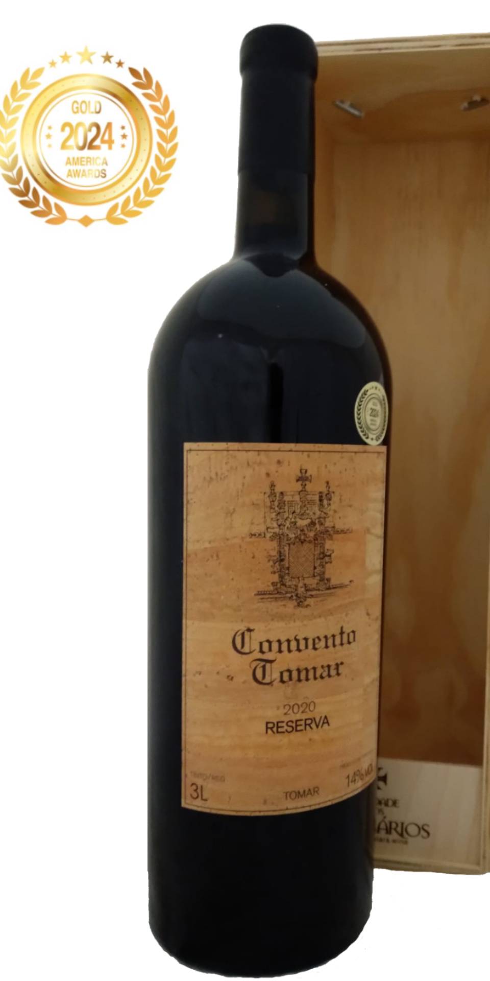 Convento de Tomar Reserva tinto 2020 3Lts