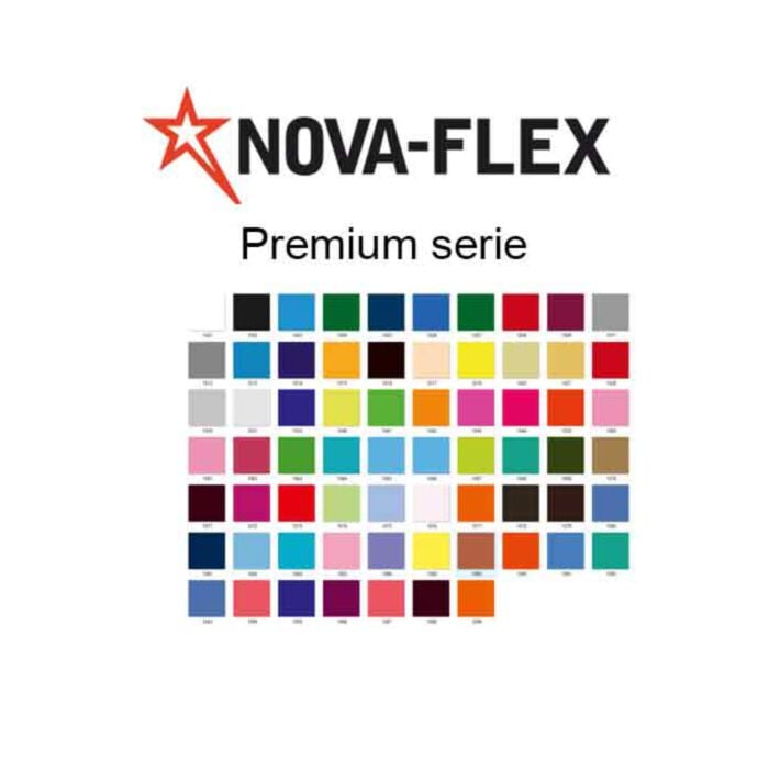WITPAC® Flex PU PREMIUM 1000 Catálogo de cores NOVA-FLEX Premium serie com várias amostras coloridas