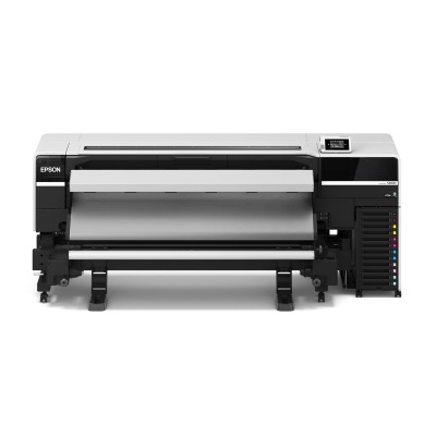 Impressora Epson grande formato com cartuchos visíveis