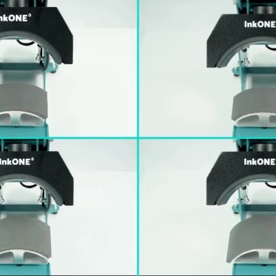 Máquina térmica relatada para impressão de t-shirts