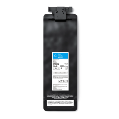 frasco de tinta ciano Epson T51P2 800 ml