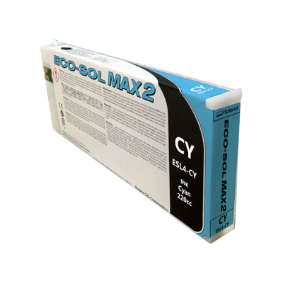 Cartucho de tinta cyan ECO-SOL MAX 2 ESL4-CY 220cc