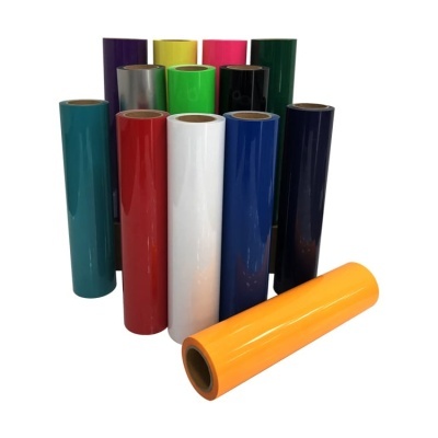 Rolos de vinil autocolante coloridos