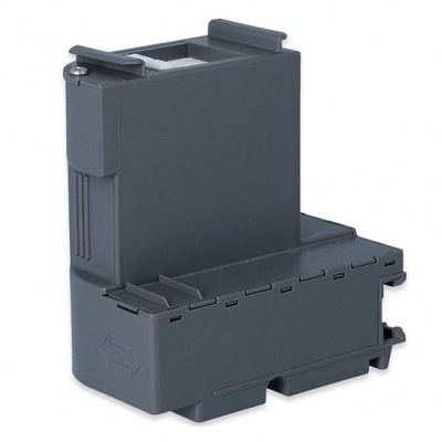 Módulo eletrônico cinza escuro plástico retangular