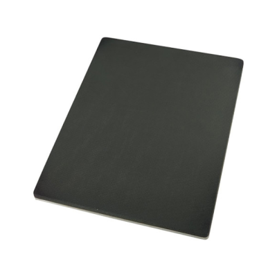 Capa preta texturizada para tablet ou livro sobre fundo branco