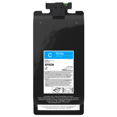 Recarga de tinta preta Epson T57S2 em embalagem plástica preta