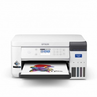 Impressora Epson EcoTank a cores com visor digital e depósito de tinta