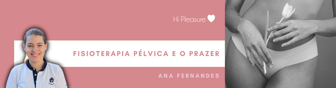 Mulher sorridente à esquerda com texto e mulher a preto e branco com flor sobre roupa íntima à direita