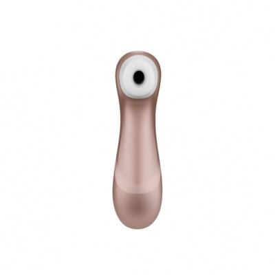 Dispositivo eletrônico rosa dourado em fundo branco