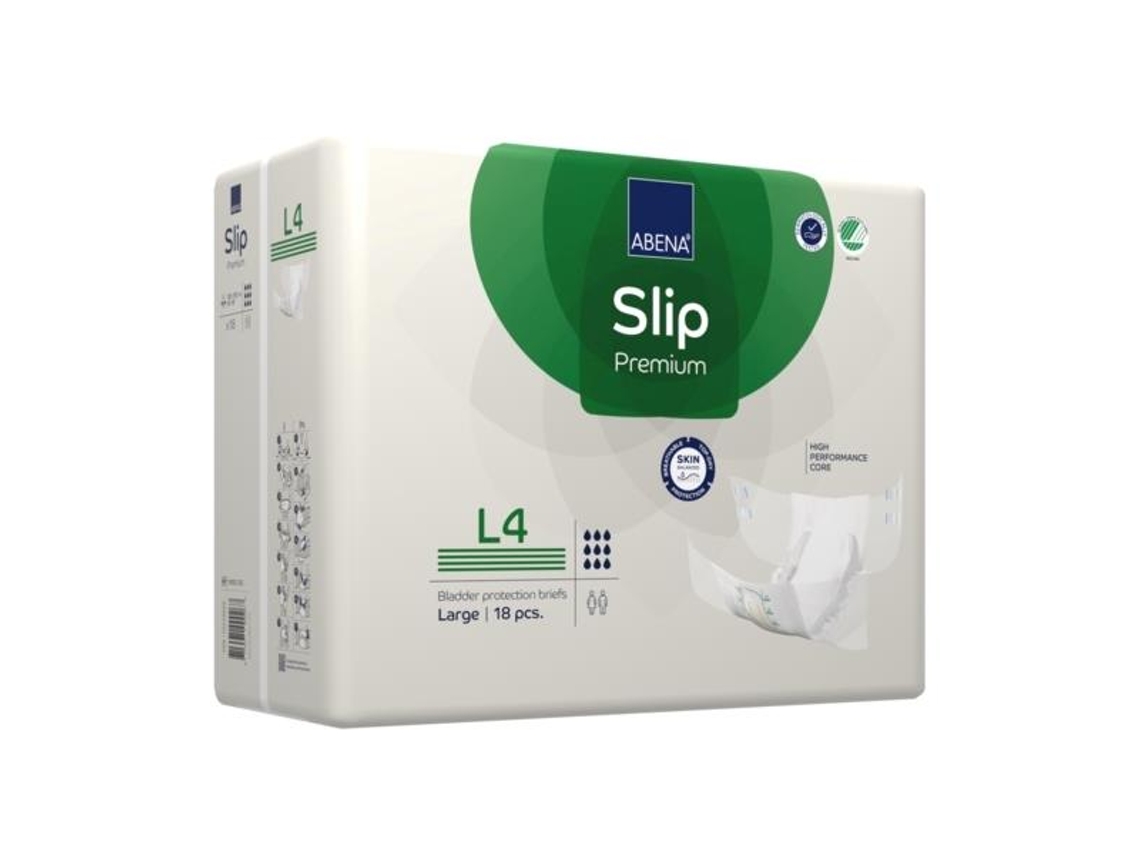 Embalagem de fraldas para adultos ABENA Slip Premium tamanho Large L4