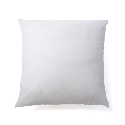 Travesseiro branco quadrado liso
