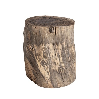 Tronco de madeira rústico castanho com textura natural