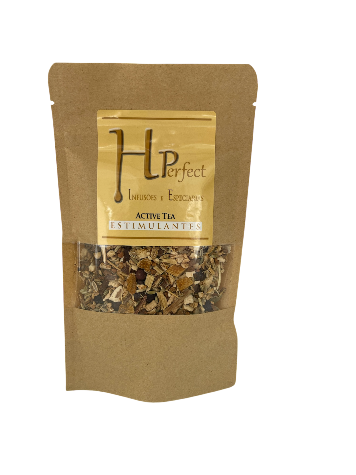 Pacote de chá solto HPerfect Active Tea Estimulantes