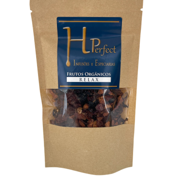 Embalagem de frutos orgânicos RELAX HPerfect com janela transparente
