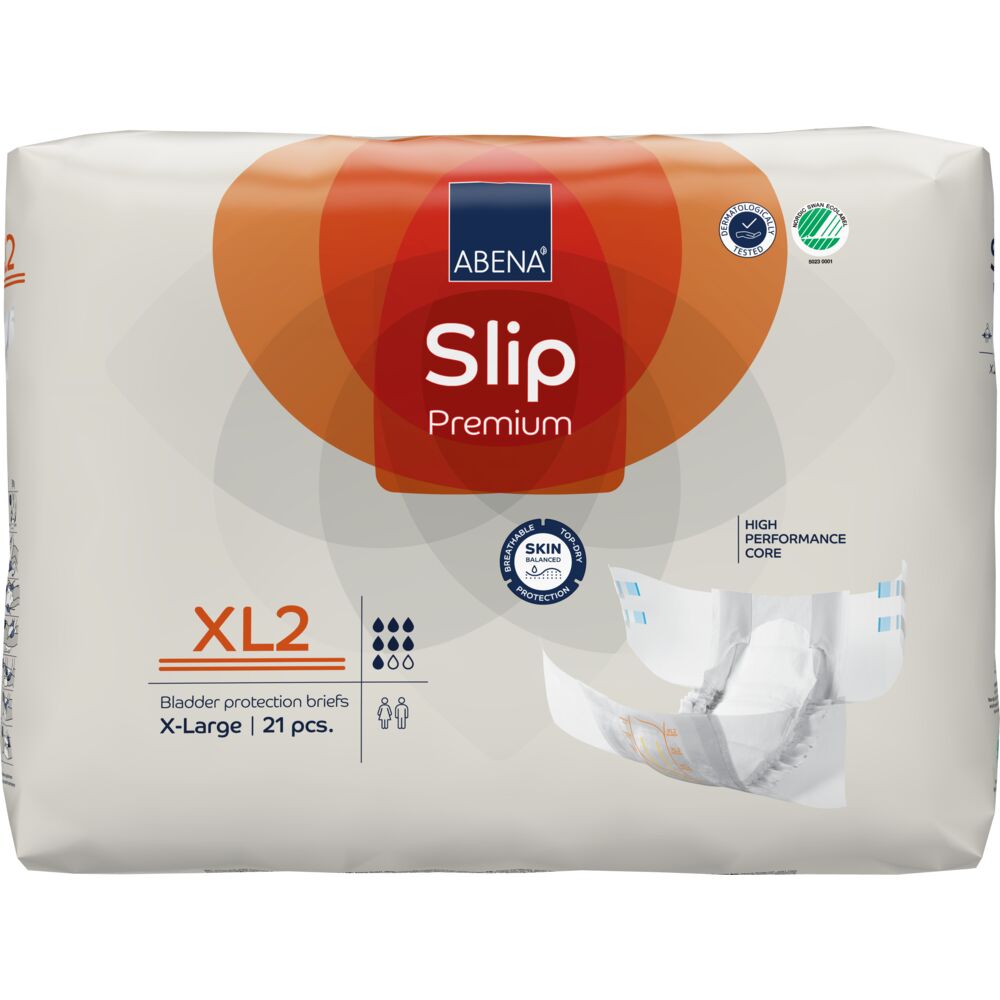 Abena Slip tamanho XL2 Pacote ABENA Slip Premium XL2 21 peças para proteção da bexiga