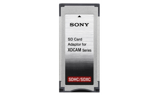 Sony Adaptor for using SD Card™ with XDCAM EX products
