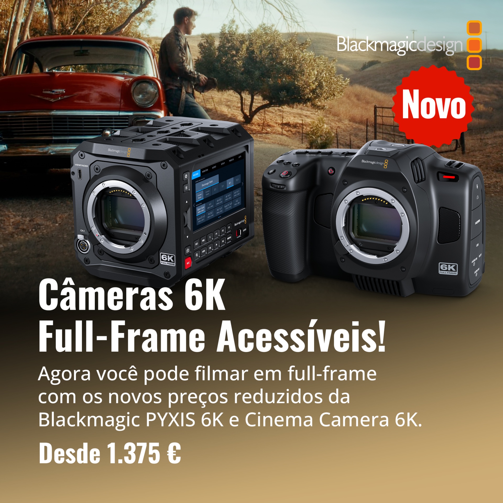 Blackmagic PYXIS 6K PL