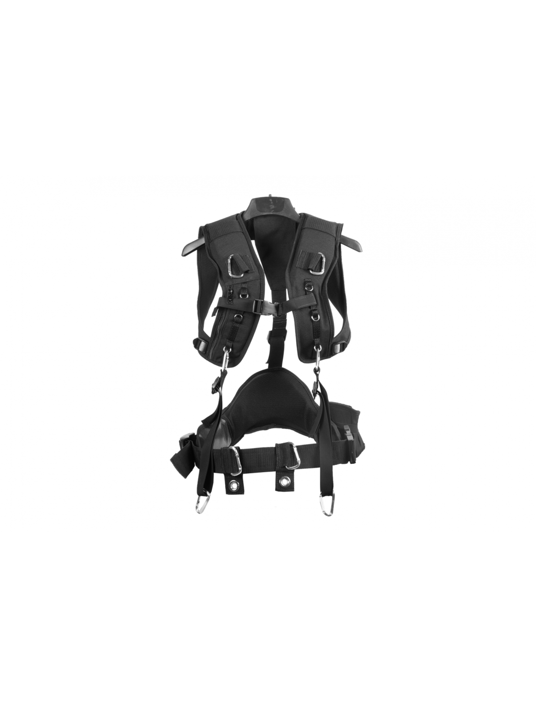 Porta Brace AH-3HD Audio Harness, Heavy Duty - Padded Straps, Black