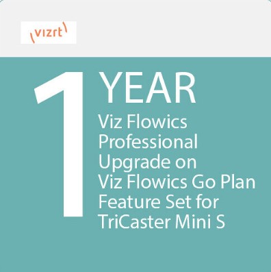 Viz Flowics Prof. Upgrade for TriCaster Mini S