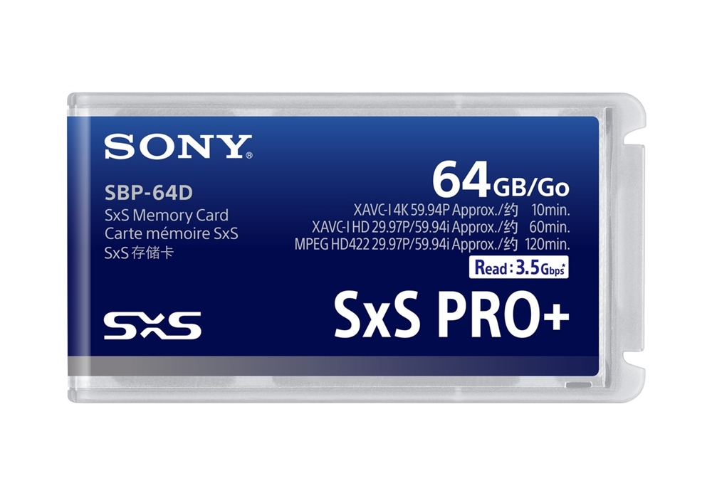 SONY SBP-64E Cartão SxS de 64Gb