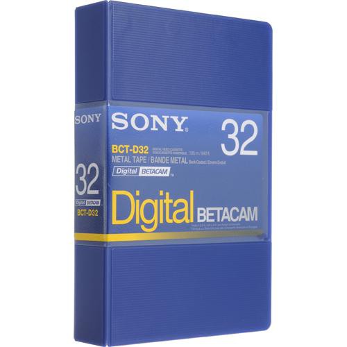 Sony Cassete BCT-D32 para Betacam Digital