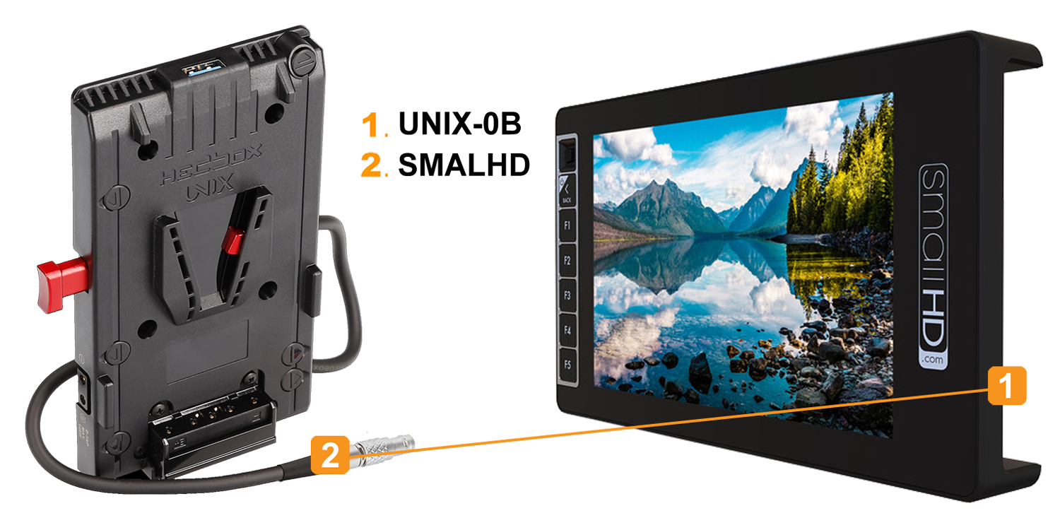 Hedbox UNIX-0B - Power Adaptor Plate
