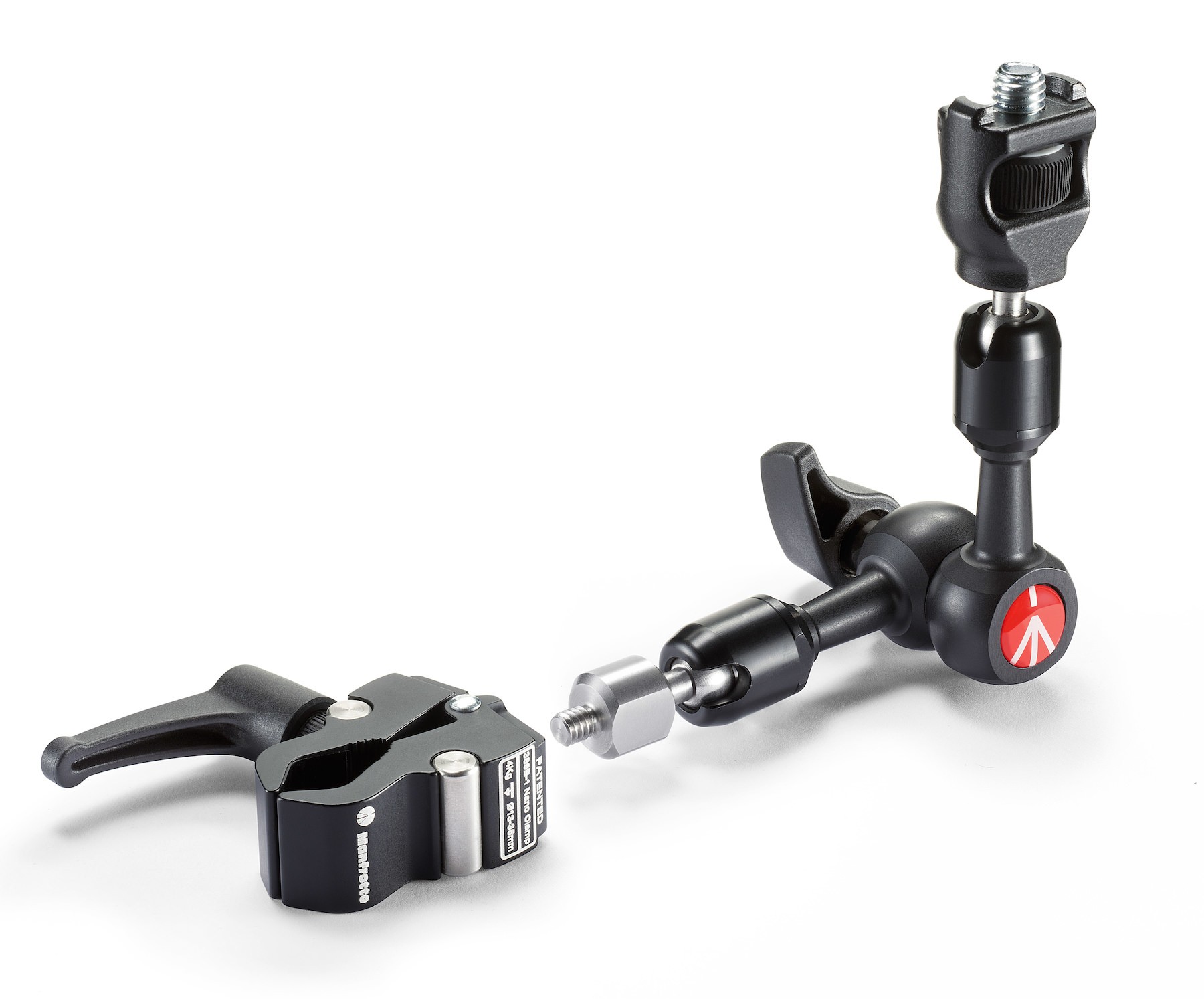 Manfrotto Braço  Micro Arm 15cm com pinça Nano
