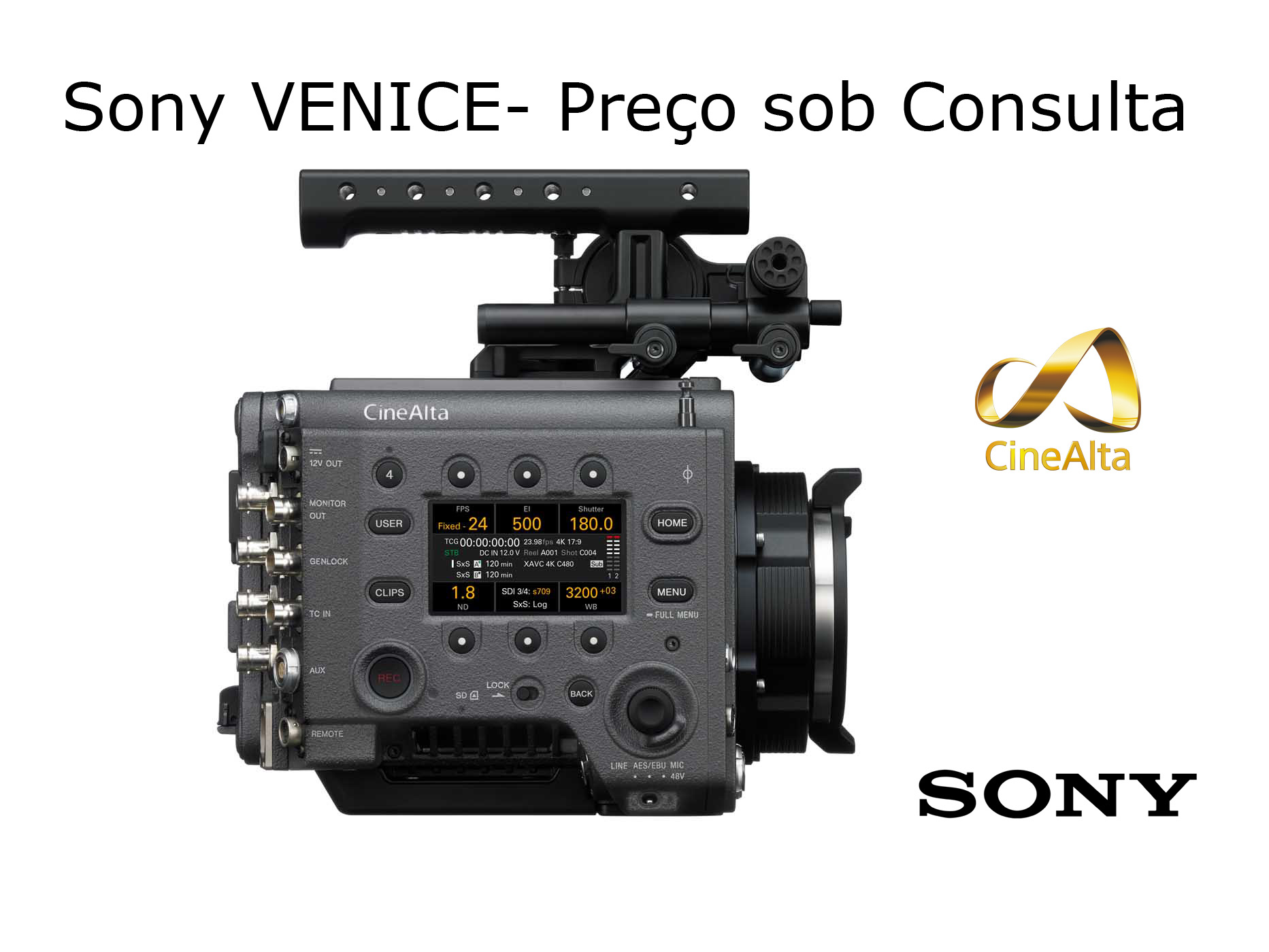 Sony VENICE CineAlta Full Frame 6K Sensor Motion Picture